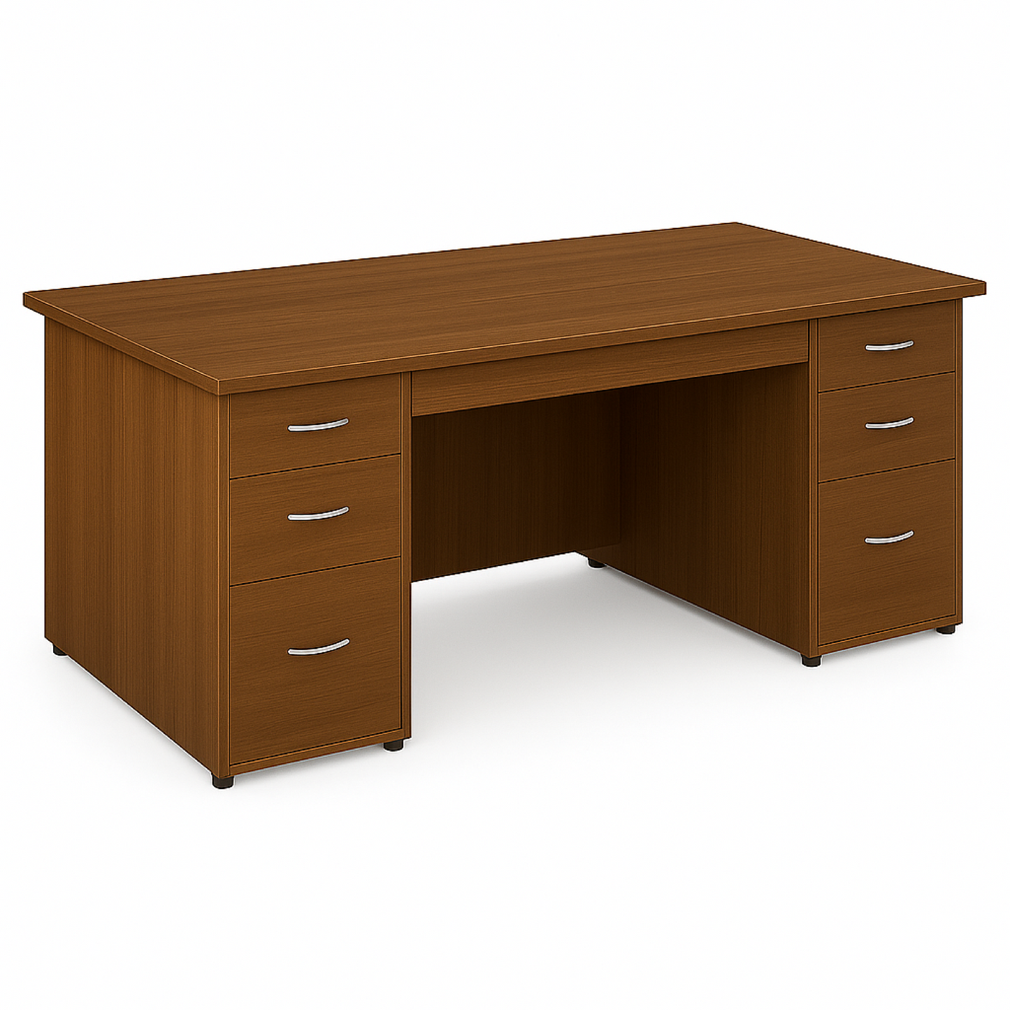 ESCRITORIO SECRETARIAL ODIL 7GAV. (24X48) MARRON