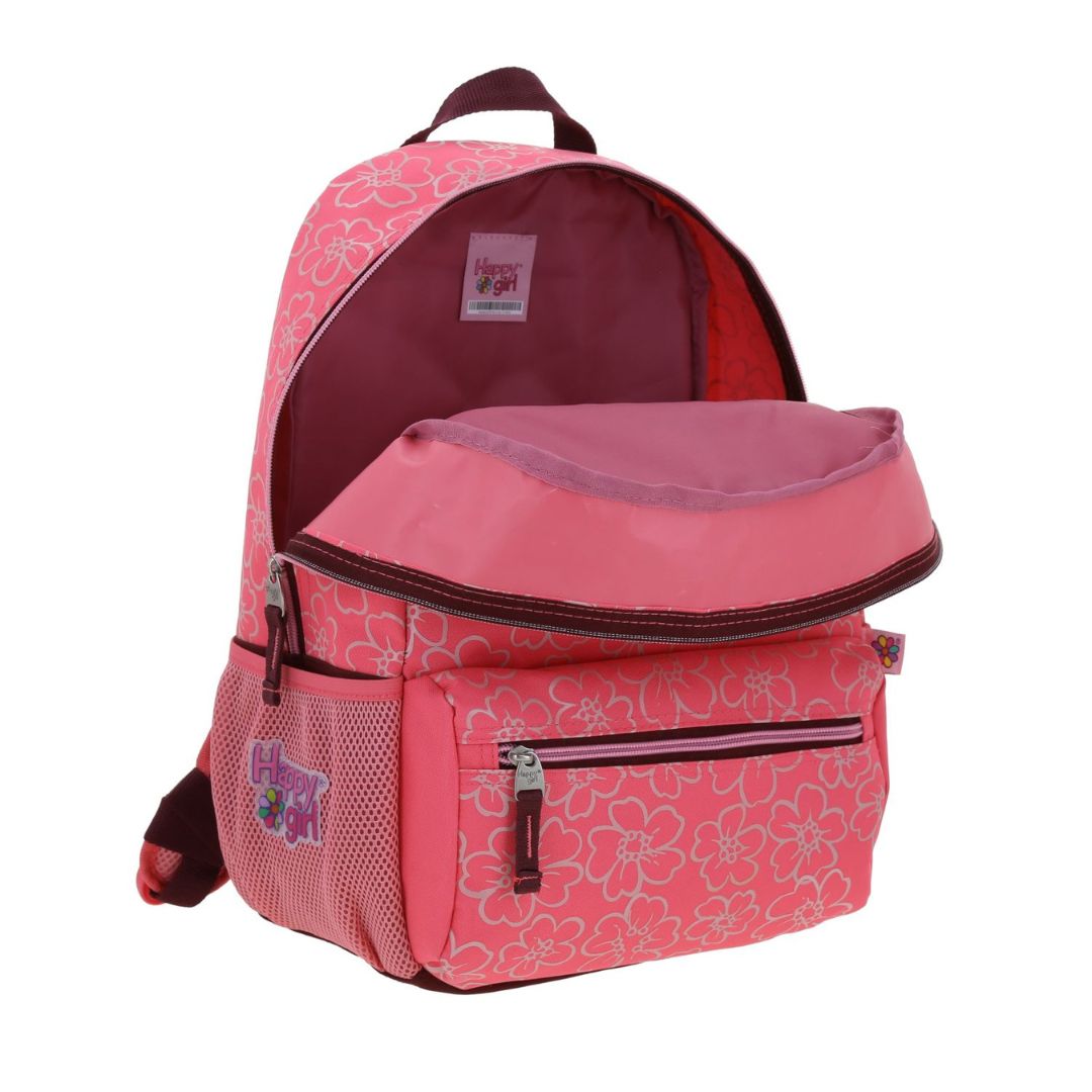 MOCHILA GRANDE ROSA HAPPY GIRL MAGOL XXIV