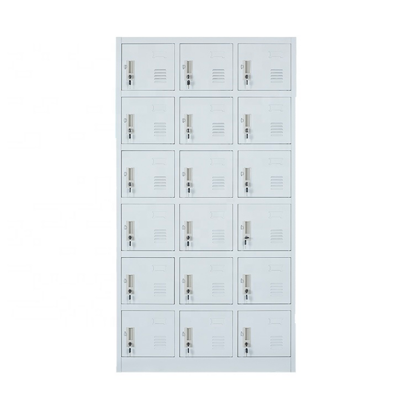 LOCKER FAMILIA SATURNO C/18 P. (35X73X15.5) GRIS UNIDAD 1