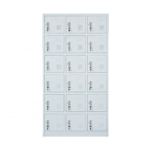 LOCKER FAMILIA SATURNO C/18 P. (35X73X15.5) GRIS UNIDAD 1