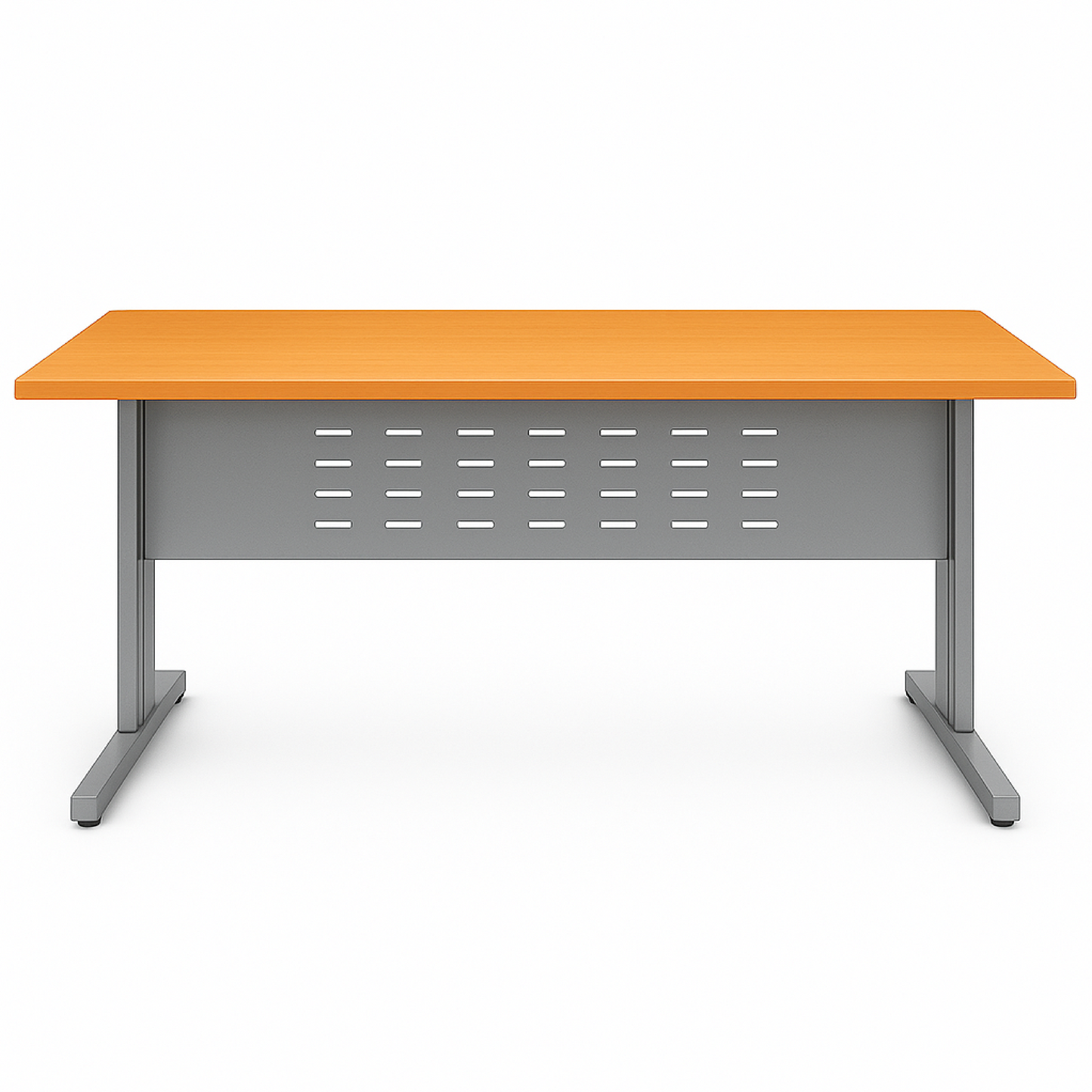 ESCRITORIO MILD (29X47X27) BASE PLATA C/T.HAYA