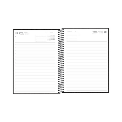AGENDA DIARIA EN ESPIRAL 2024 CAMBRIDGE M9
