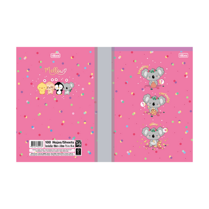 CUADERNO COSIDO 200 PAG. COST CF MELLOW