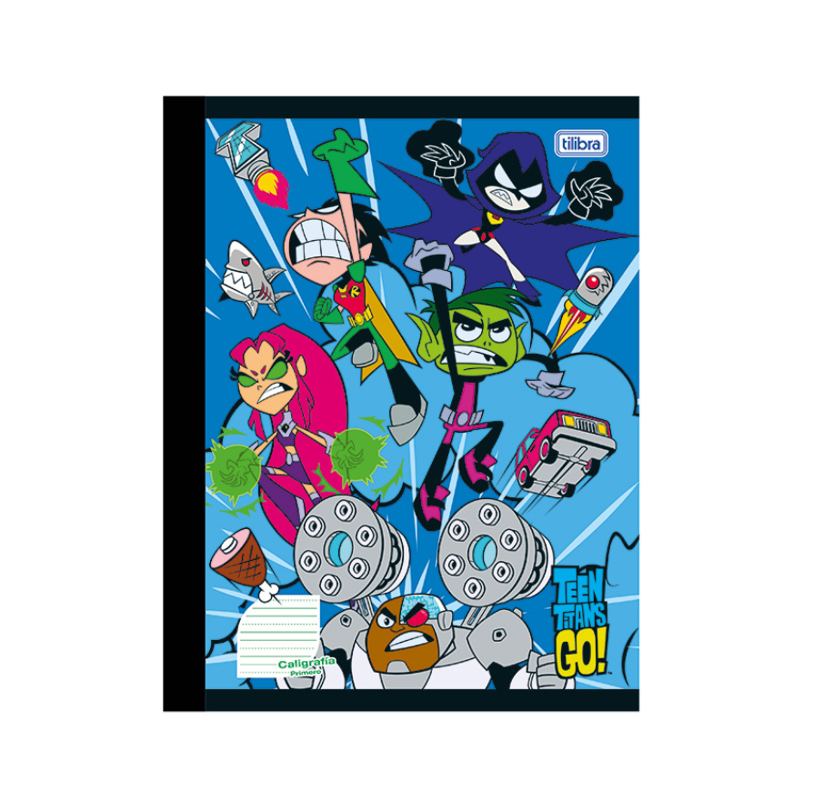 CUADERNO COSIDO 200 PAG. TEEN TITANS GO 2nd PAQ. 32