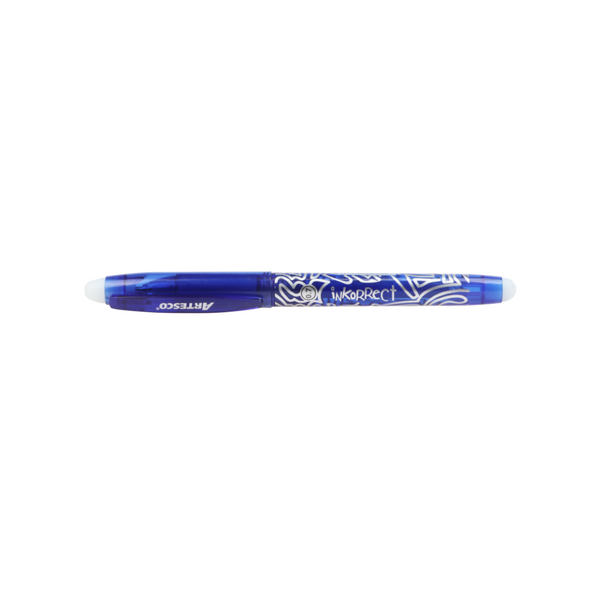 BOLIGRAFOS BORRABLE INKORRECT TINTA GEL 12/1 AZUL