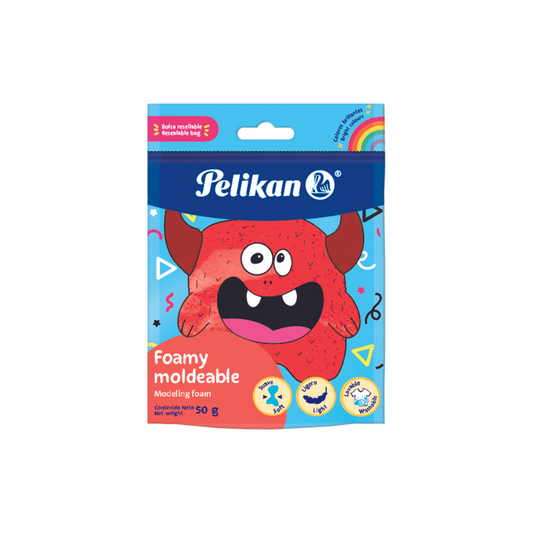 FOAMY MOLDEABLE 50G ROJO BLISTER