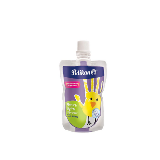 PINTURA P/DEDOS  60 ML VIOLETA FLEXIBLE