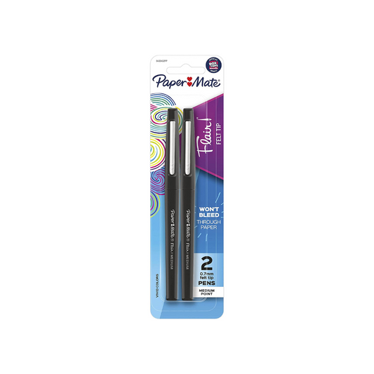 FELPAS FLAIR NEGRA 2/1 BLISTER (Felt Tip Pen)