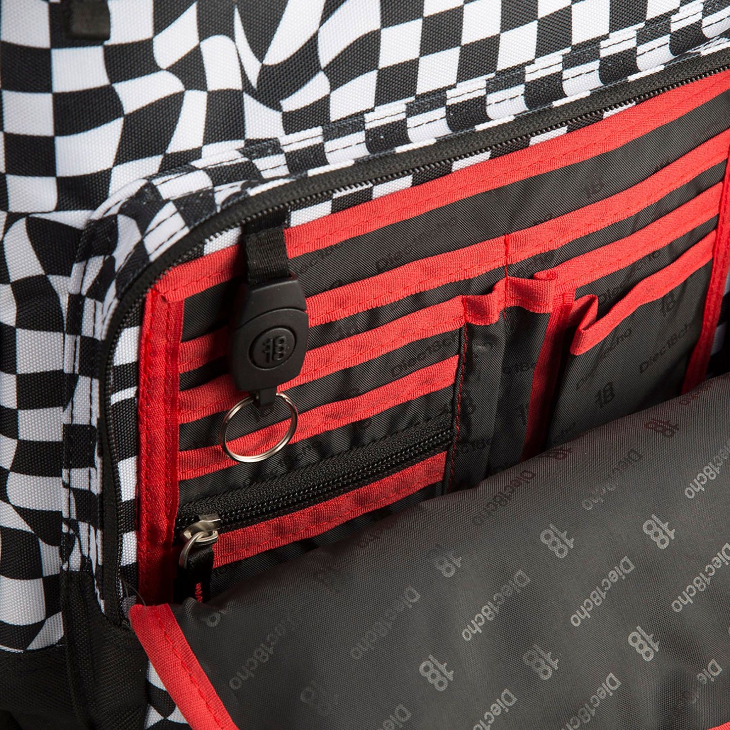 MOCHILAS CHENSON GRANDE 1818 CHECK NEGRO XXIII