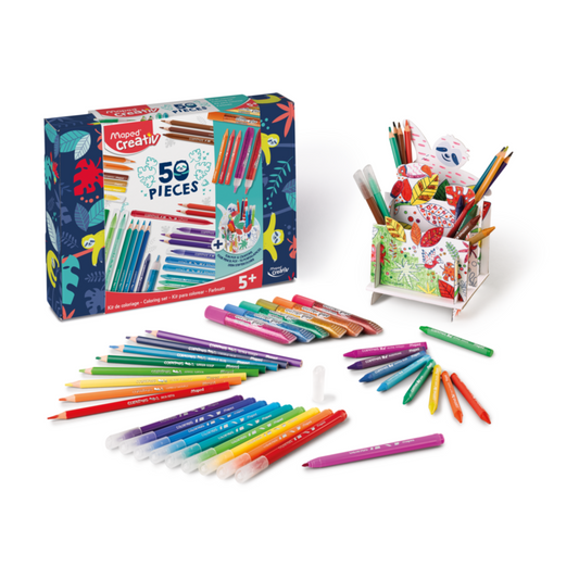 JUEGO LAPICES DE COLORES CREATIV 50/1