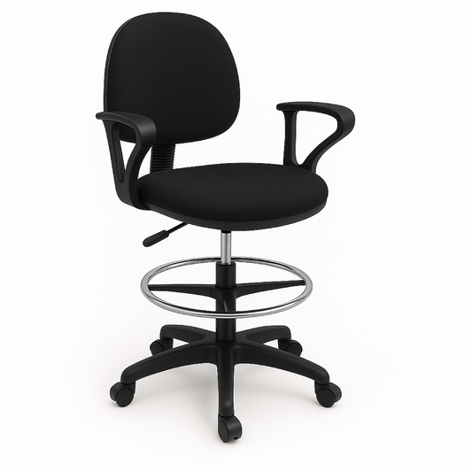 SILLAS P/CAJERAS T/TABURETE C/B SUSANA NEGRA (Y42301)