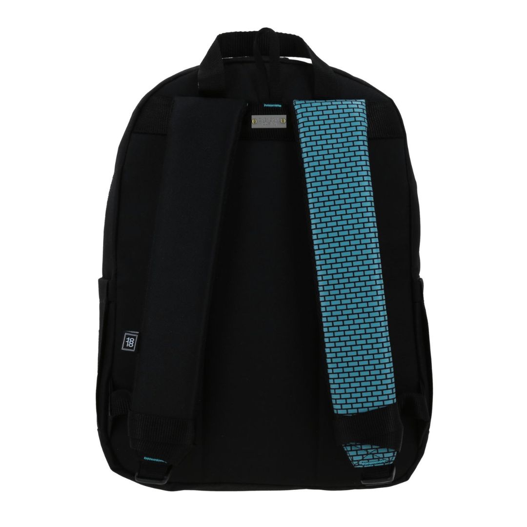 MOCHILA GRANDE NEGRO MARIO BROS WARP XXIV
