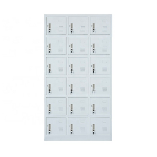LOCKER FAMILIA SATURNO LLAVE C/18P. GRIS
