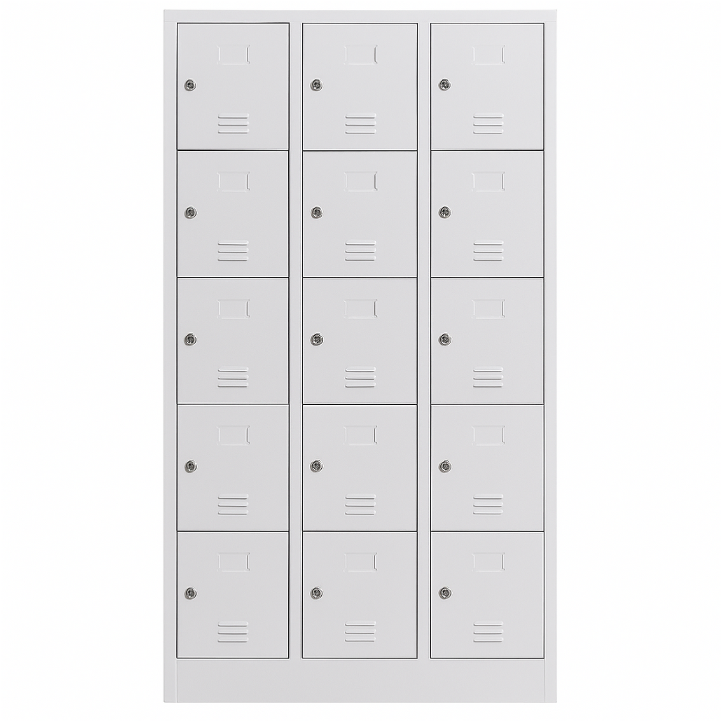 LOCKER FAMILIA SATURNO LLAVE C/15P. GRIS