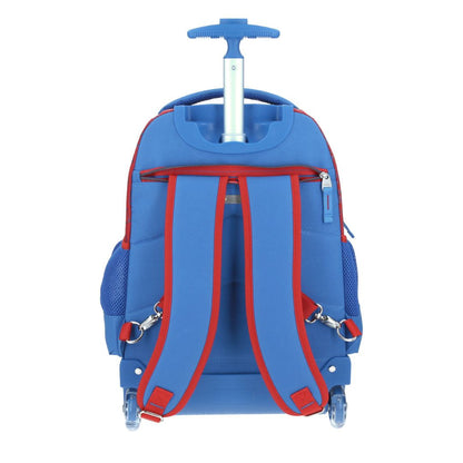MOCHILAS C/RUEDAS CHENSON GDE. MARIO B. CAPRI ROJO XXIII