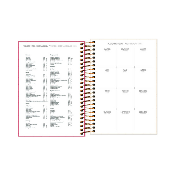 AGENDA DIARIA EN ESPIRAL 2024 SPOT FEMININA M5