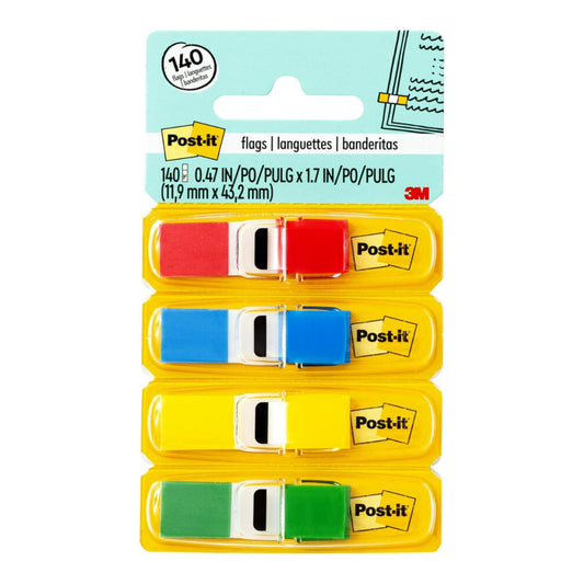 POST-IT BANDERITA 4 COLORES SURTIDOS BL