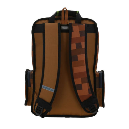 MOCHILA GRANDE CAFE MINECRAFT PEXEL XXIC