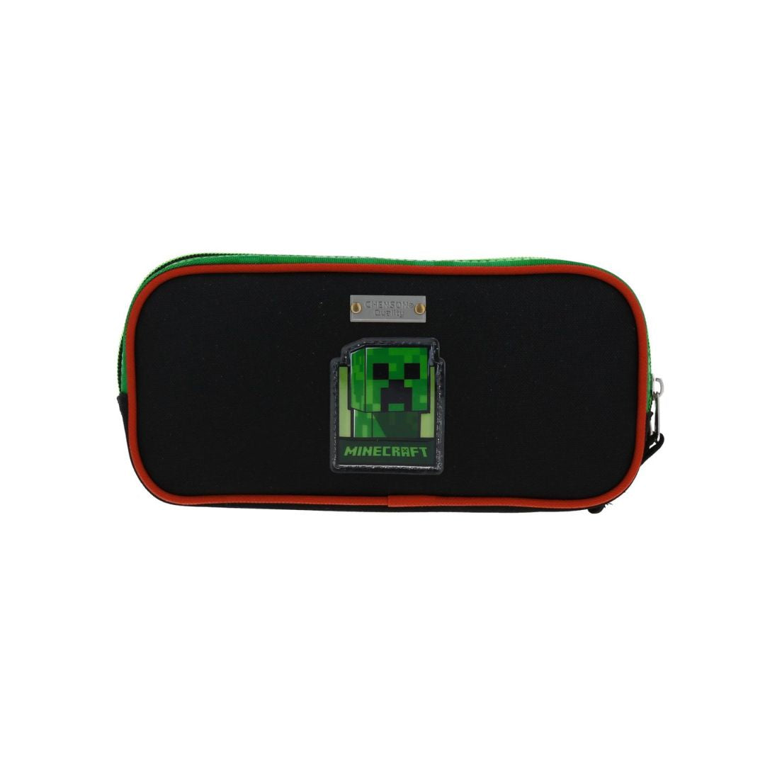 ESTUCHES P/LAPICES MINECRAFT TILES NEGRO XXIV
