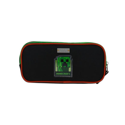 ESTUCHES P/LAPICES MINECRAFT TILES NEGRO XXIV