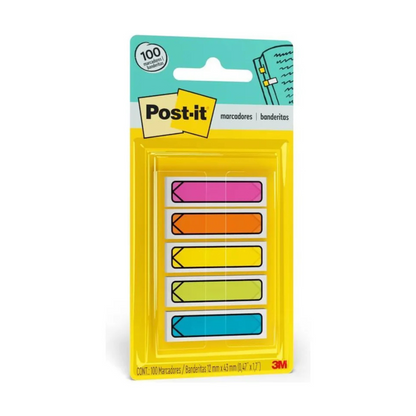 POST-IT BANDERITA (0.47 X 1.7) 5/1 SURTIDO BRIGHTS