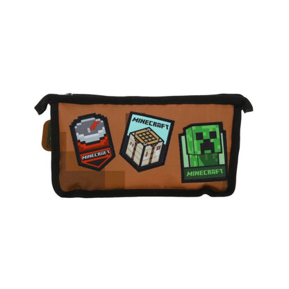 ESTUCHES P/LAPICES MINECRAFT PEXEL CAFE  XXIV