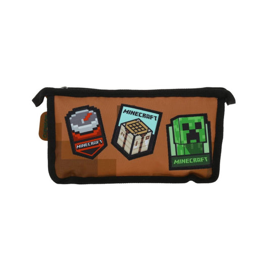ESTUCHES P/LAPICES MINECRAFT PEXEL CAFE  XXIV