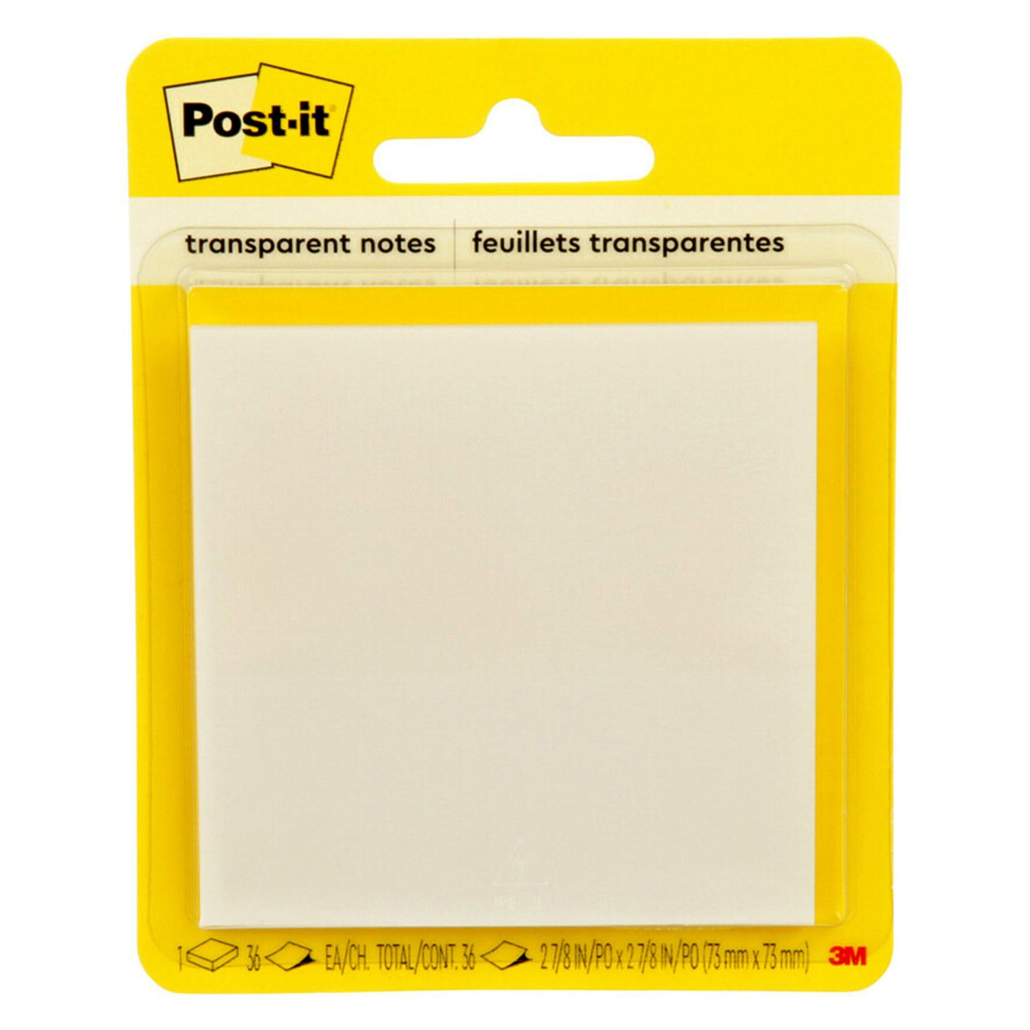 POST IT  (2-7/8 X 7-7/8) BLISTER
