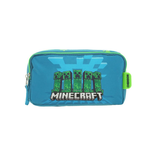ESTUCHES P/LAPICES MINECRAFT ARMYT AZUL XXIV