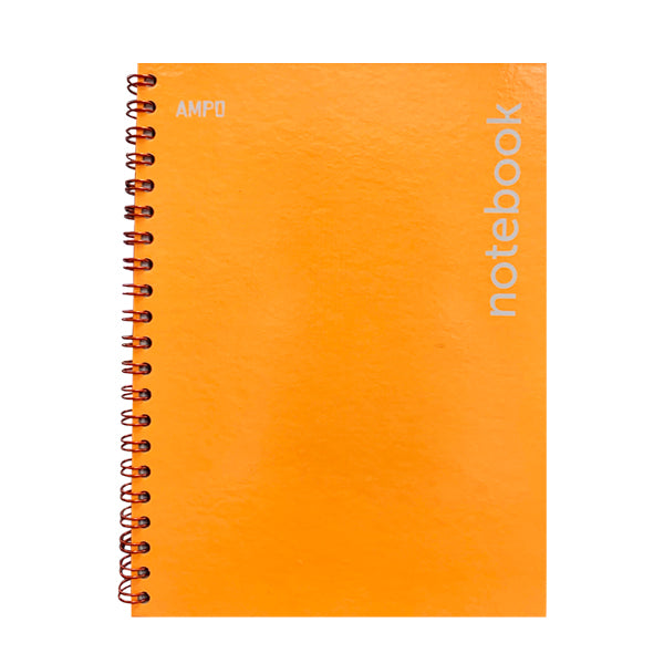 CUADERNO EN ESP. (8.5 X 11) TD 100H NARANJA NEON