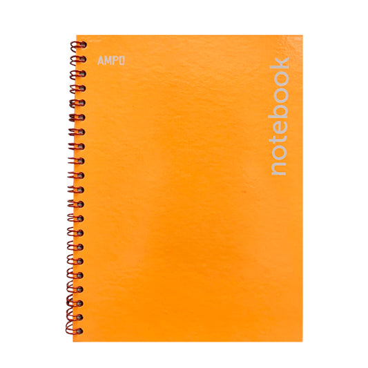CUADERNO EN ESP. (8.5 X 11) TD 100H NARANJA NEON
