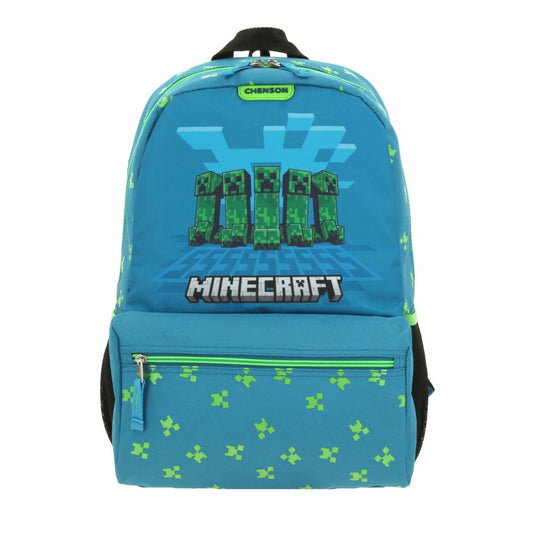MOCHILA GRANDE AZUL MINECRAFT ARMYT XXIV