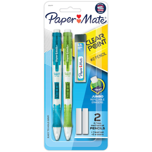 PORTAMINAS CLEAR POINT (0.7) 2/1 C/MINAS blister