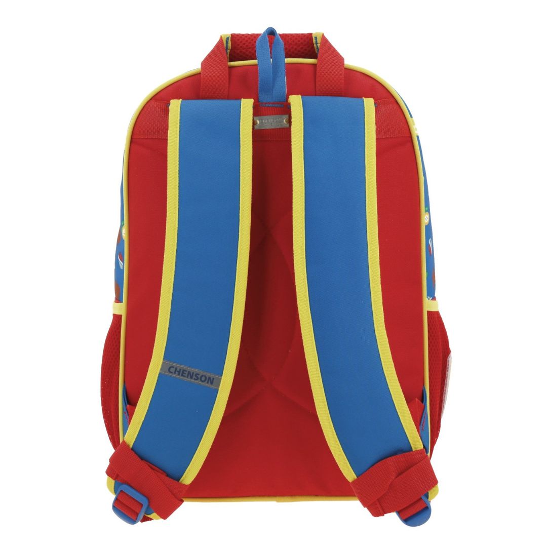 MOCHILA GRANDE AZUL MARIO BROS MUSH XXIV