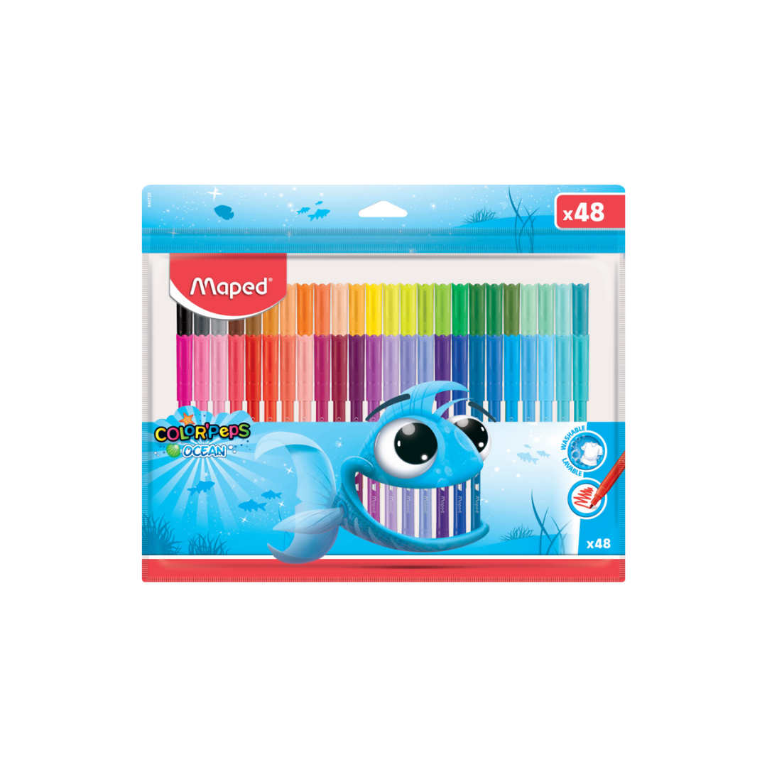 JUEGO FELPAS DE COLORES COLORS