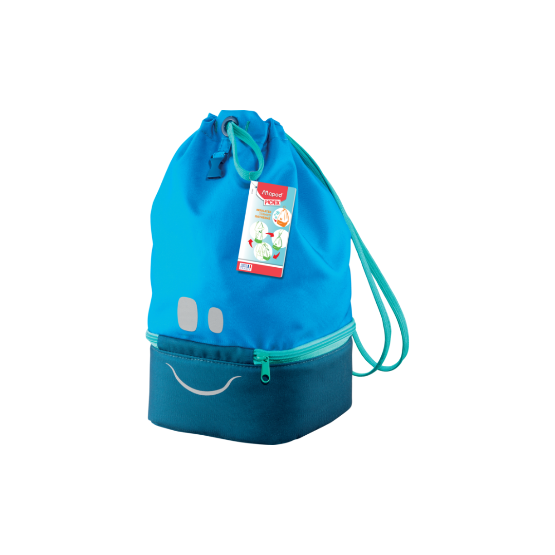 LONCHERA P/MERENDAR CONCEPT T/BOLSO INFANTIL AZUL