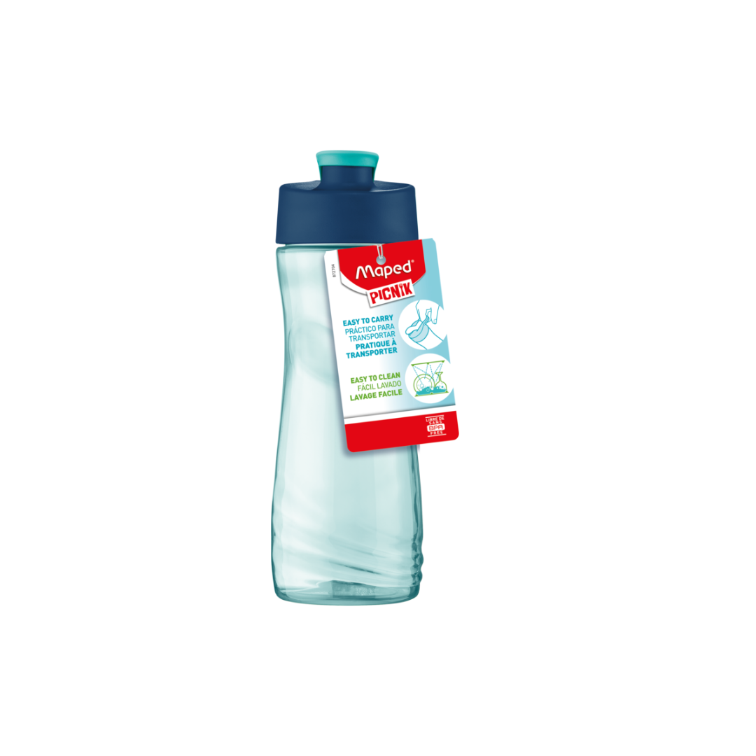TERMOS PLASTICOS ORIGINS BOTELLA 500ML AZUL