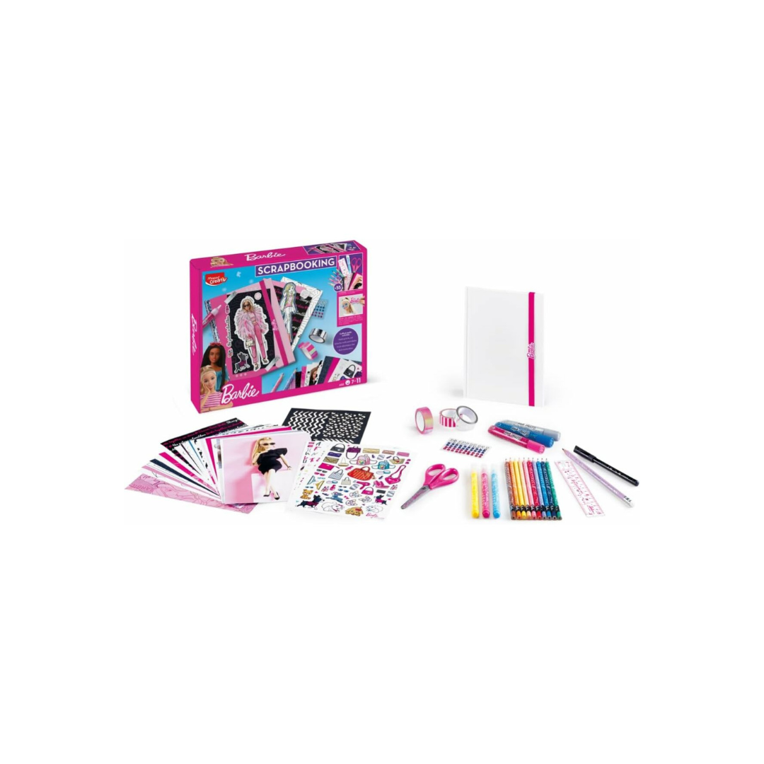 JUEGOS CREATIVOS, CAJITA SCRAPBOOKING - BARBIE