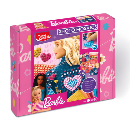 JUEGOS CREATIVOS. FOTO MOSAICOS BARBIE