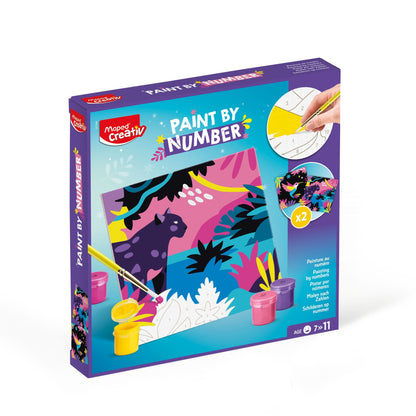 JUEGOS CREATIVOS, MAGIC PAINT E Y NUMBER LEOPARD/BIRD