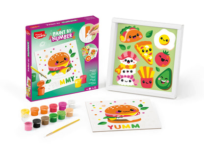 JUEGOS CREATIVOS, MAGIC PAINT E Y NUMBER KAWAI FOOD SALT