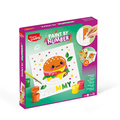 JUEGOS CREATIVOS, MAGIC PAINT E Y NUMBER KAWAI FOOD SALT