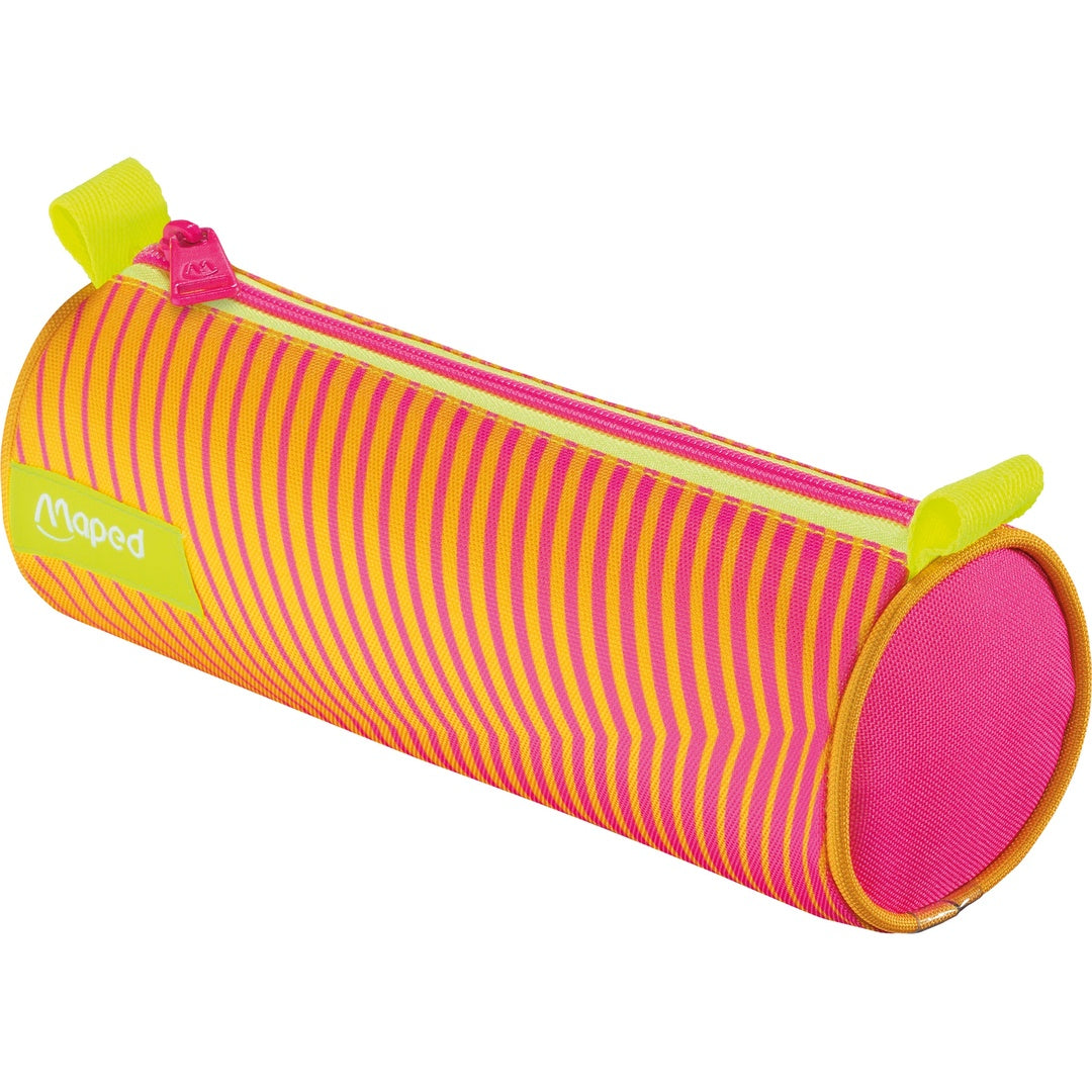 ESTUCHE P/LAPICES REDONDA COLOR NEON surtidos