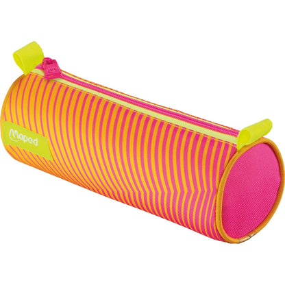 ESTUCHE P/LAPICES REDONDA COLOR NEON surtidos