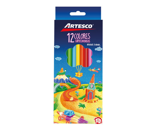 JUEGO LAPICES COLORES 12/1 LARGO