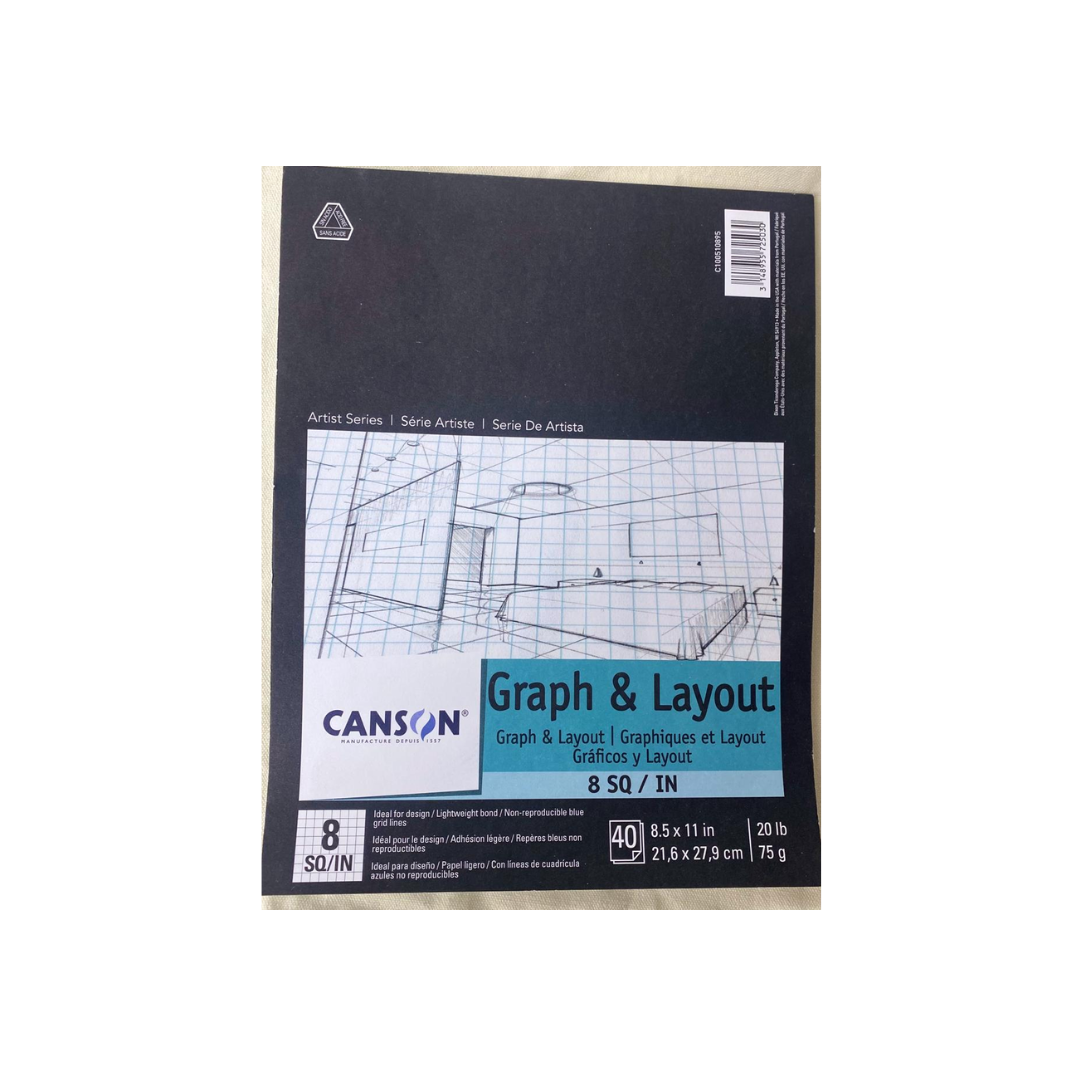 LIBRETAS PAPEL MILIMETRICO (8.5 X 11) 8/8 40H