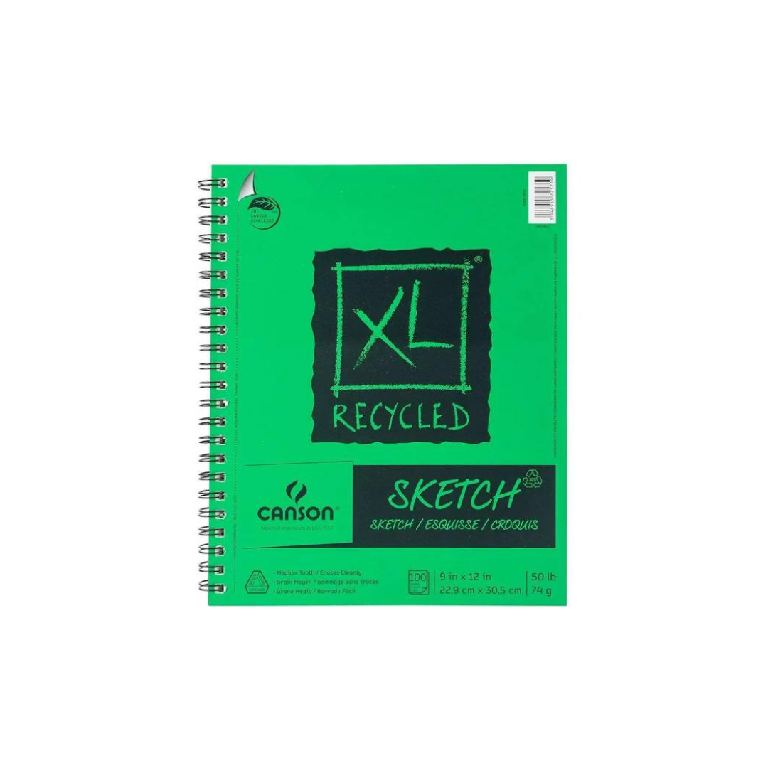 LIBRETAS XL SKETCH RECICLADAS 9 X 12 100h