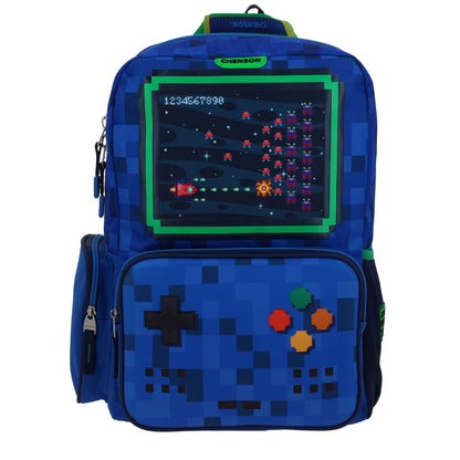 MOCHILA CHENSON ORIGINAL GRANDE GALAGA AZUL XXV