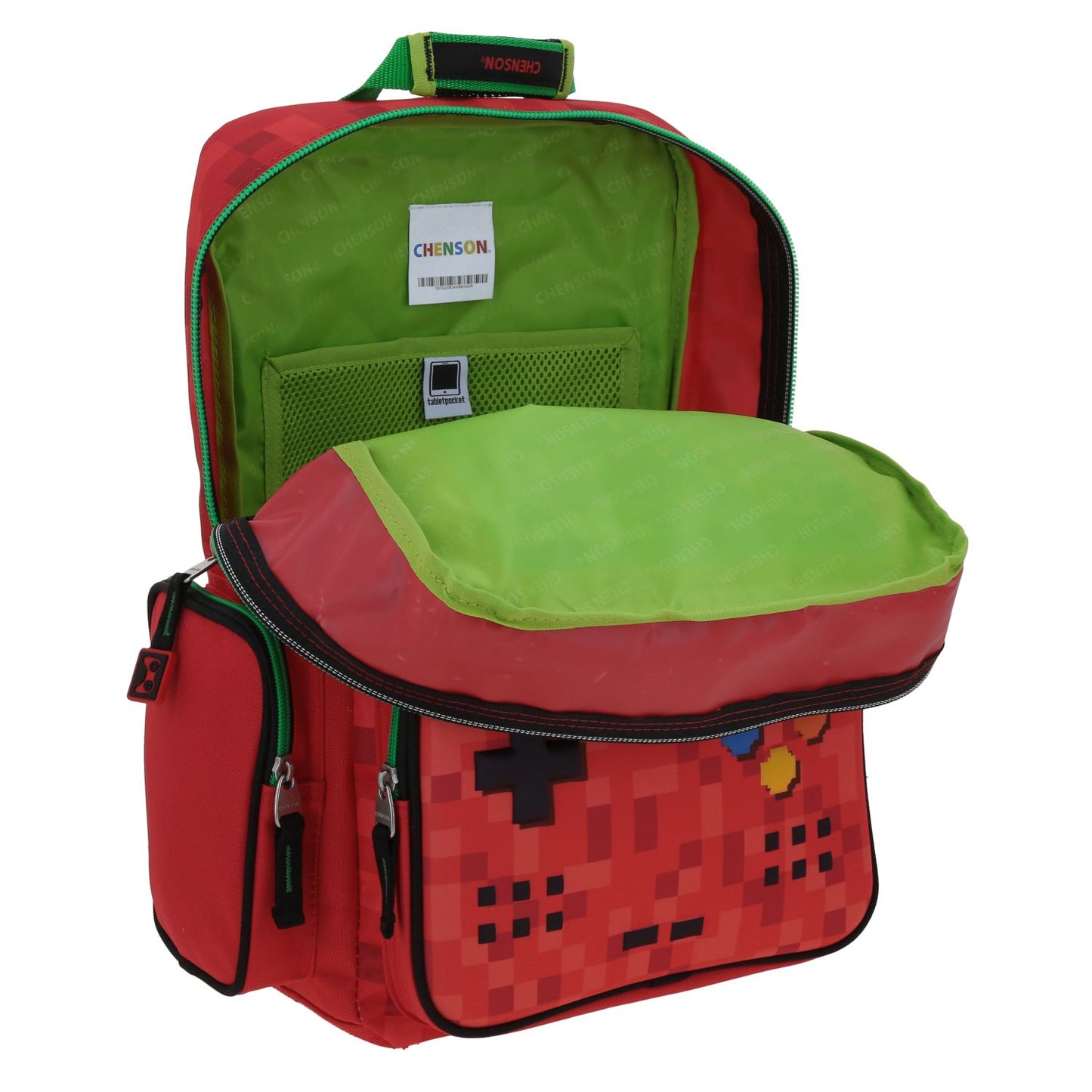 MOCHILA CHENSON ORIGINAL GRANDE GALAGA ROJA XXV