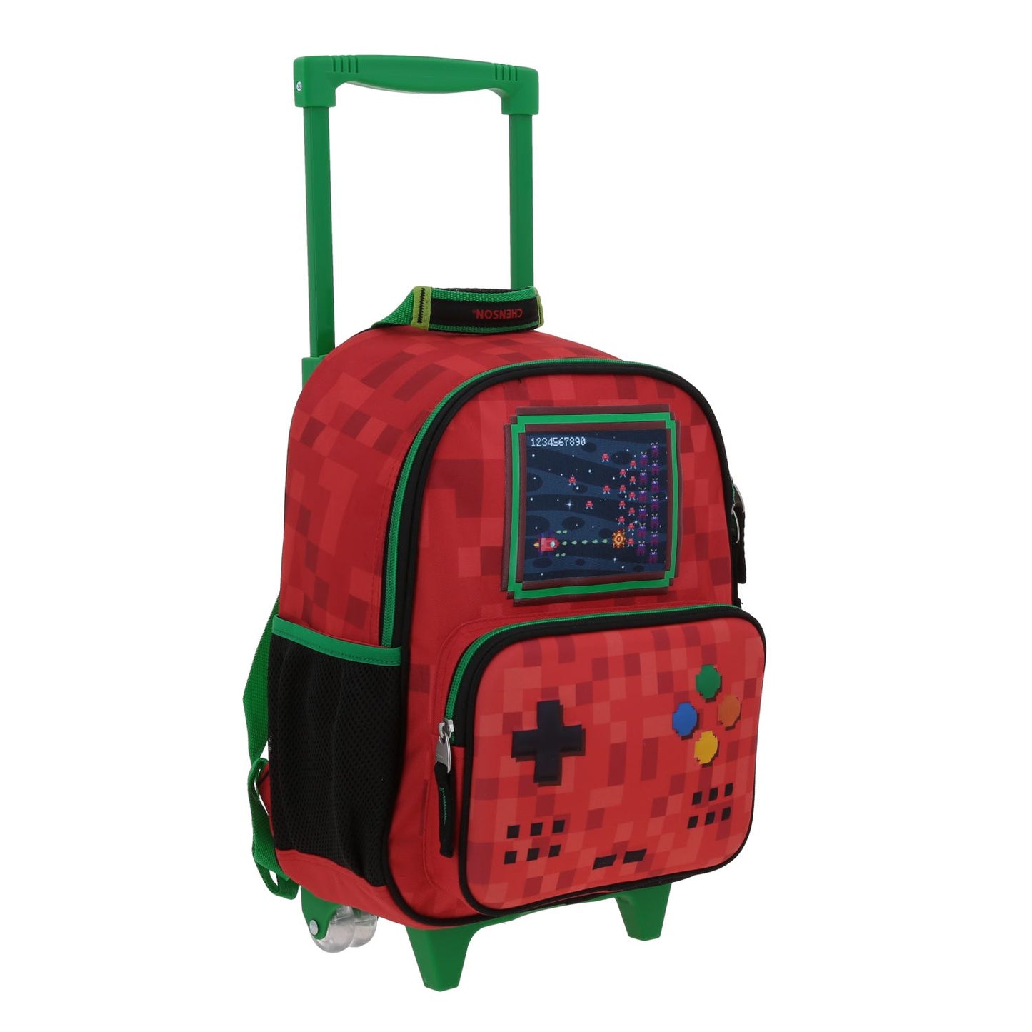 MOCHILA C/RUEDA CHENSON PEQ. ORIGINAL GALAGA ROJO XXV